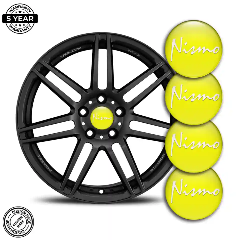 Nismo Domed Sticker Self-Adhesive Signature Grade