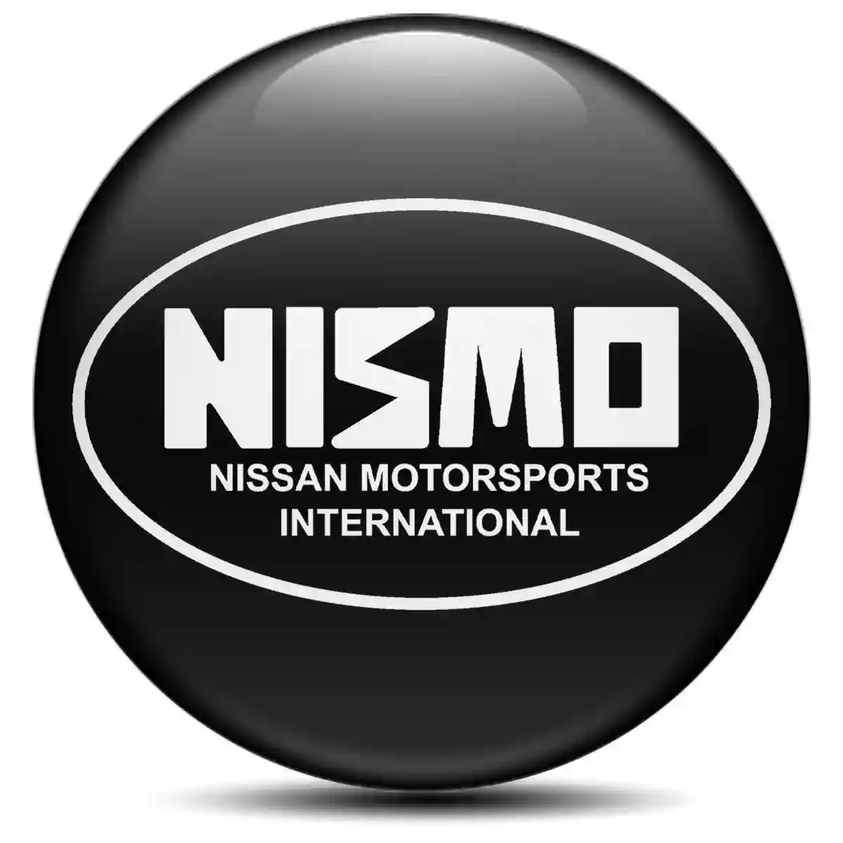 Nismo Domed Sticker Self-Adhesive Sleek Style
