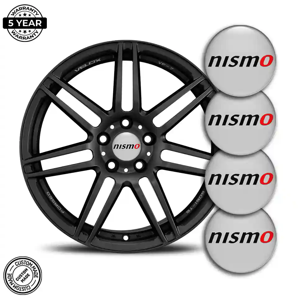 Nismo Emblem Center Hub Cap Self-Adhesive Elite Finish