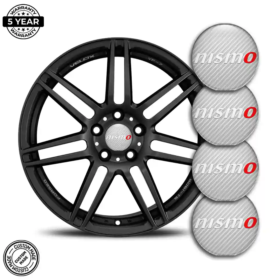 Nismo Emblem Center Hub Cap Self-Adhesive Refined Design