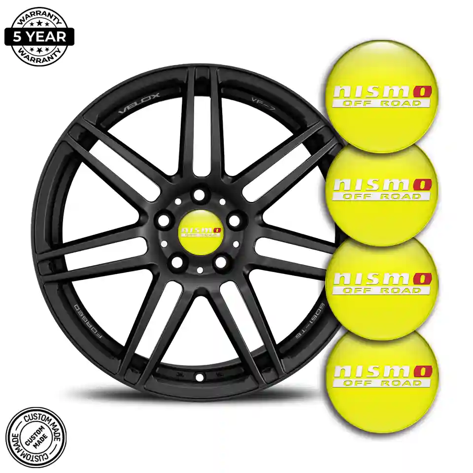 Nismo Emblem Center Hup Cap Sleek Style