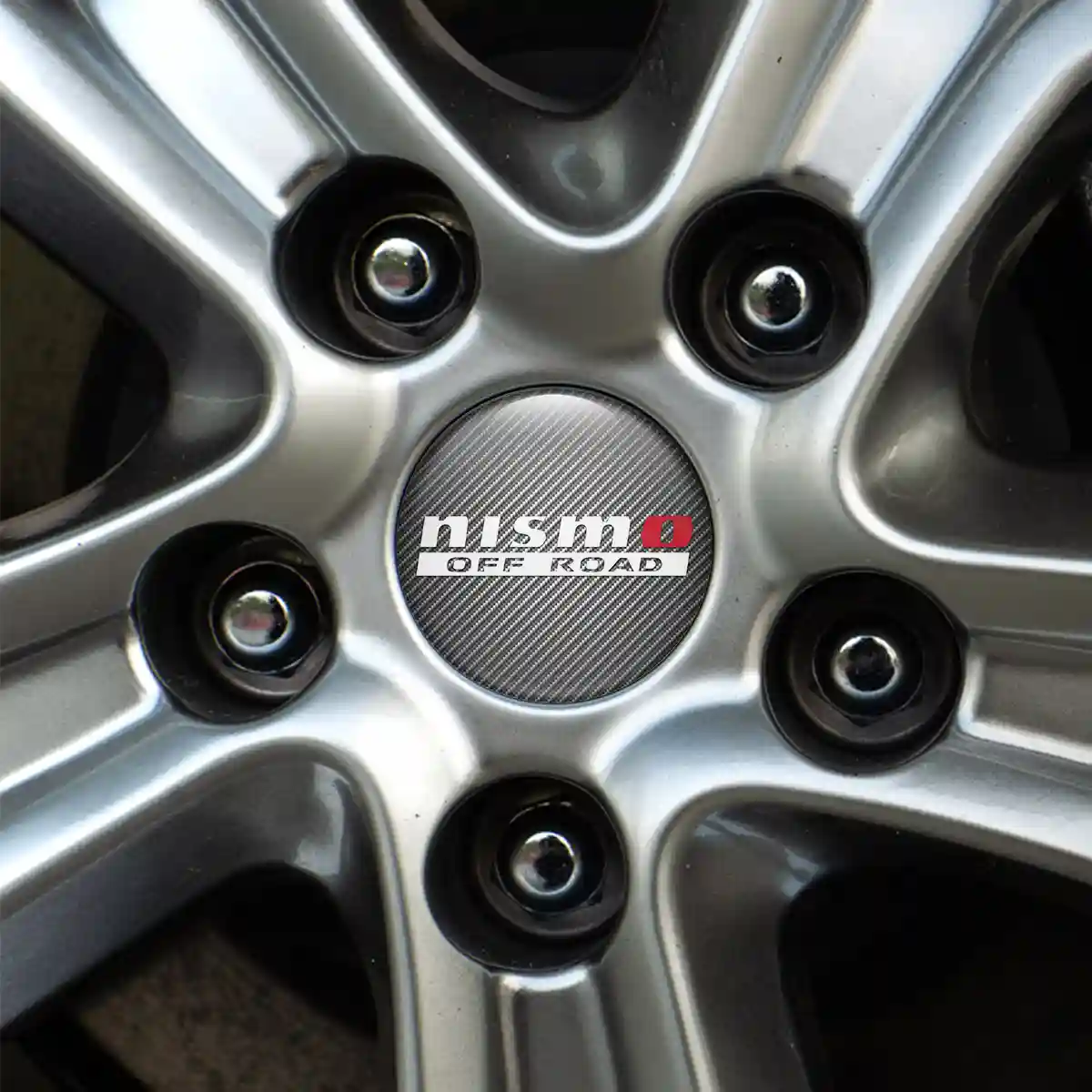 Nismo Emblem Wheel Center Caps Refined Design