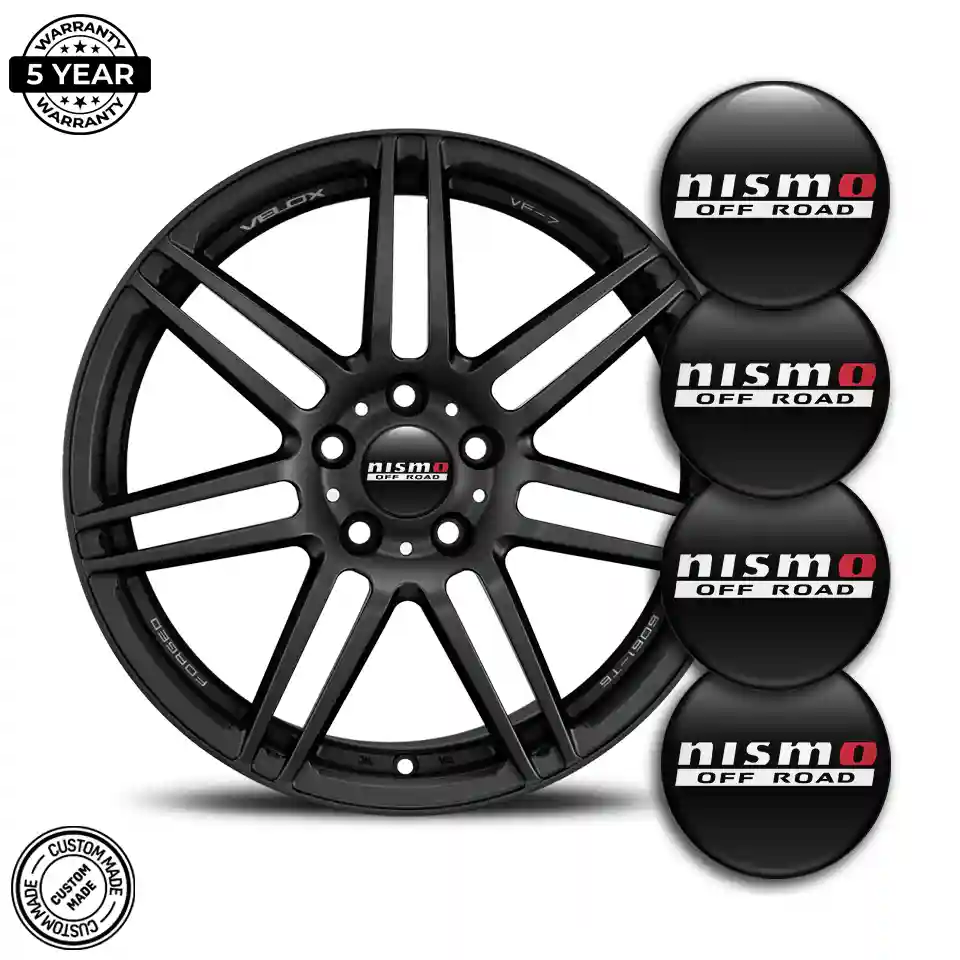 Nismo Logo Emblem Self-Adhesive Prime Quality