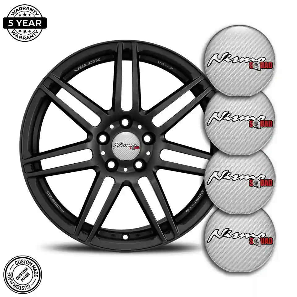 Nismo Logo Silicone Badge Self-Adhesive Prime Quality