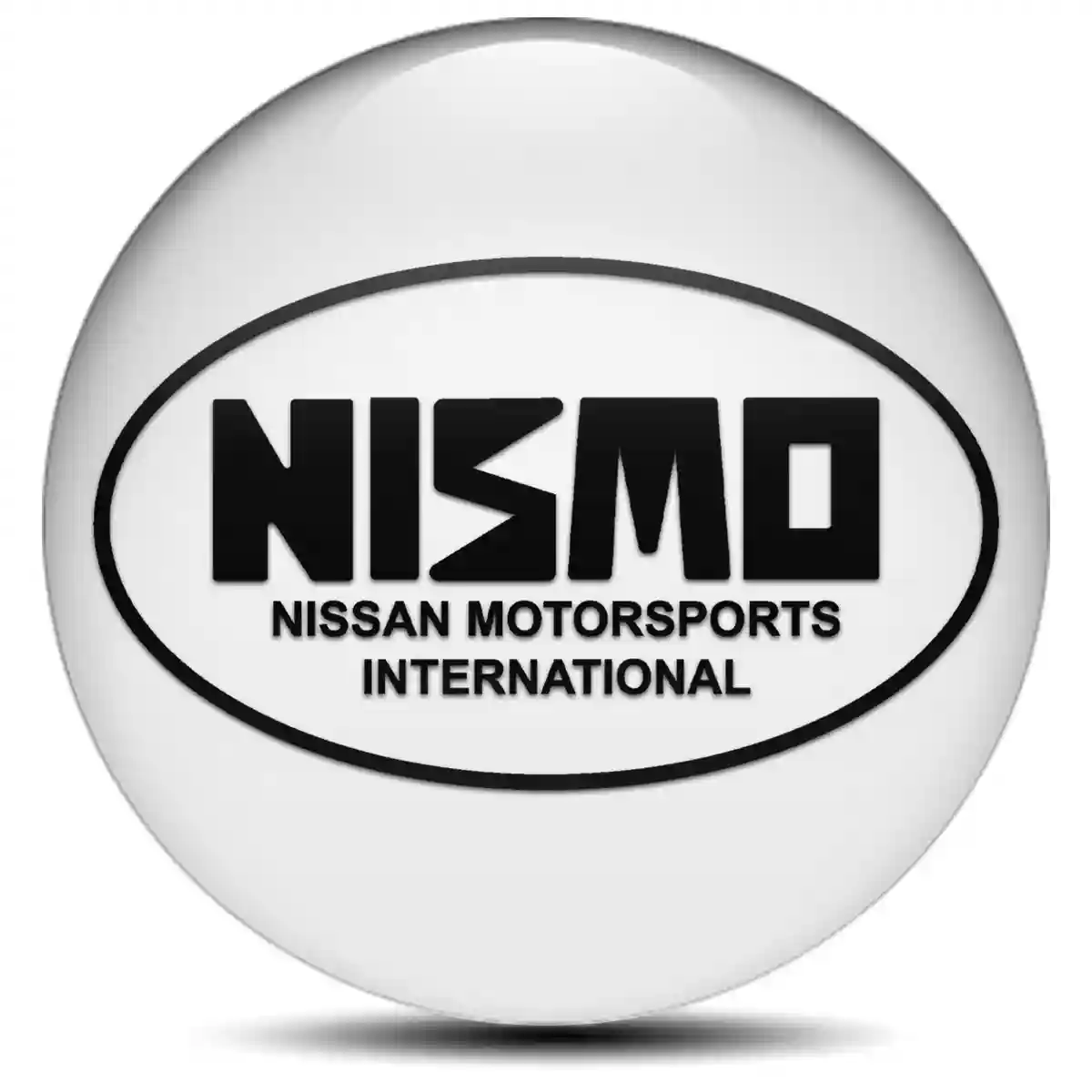 Nismo Logo Silicone Badge Self-Adhesive Signature Grade