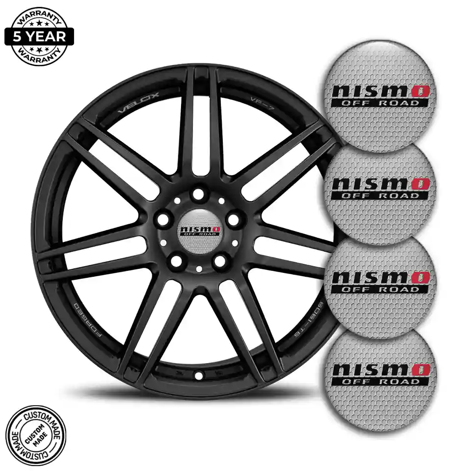 Nismo Logo Silicone Badge Superior Craft