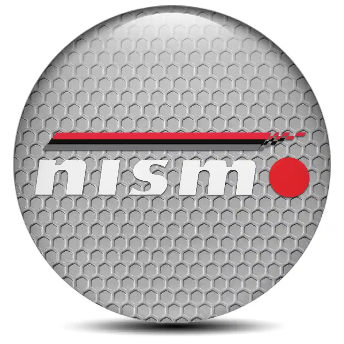 Nismo Logo Silicone Emblem Self-Adhesive Elite Finish