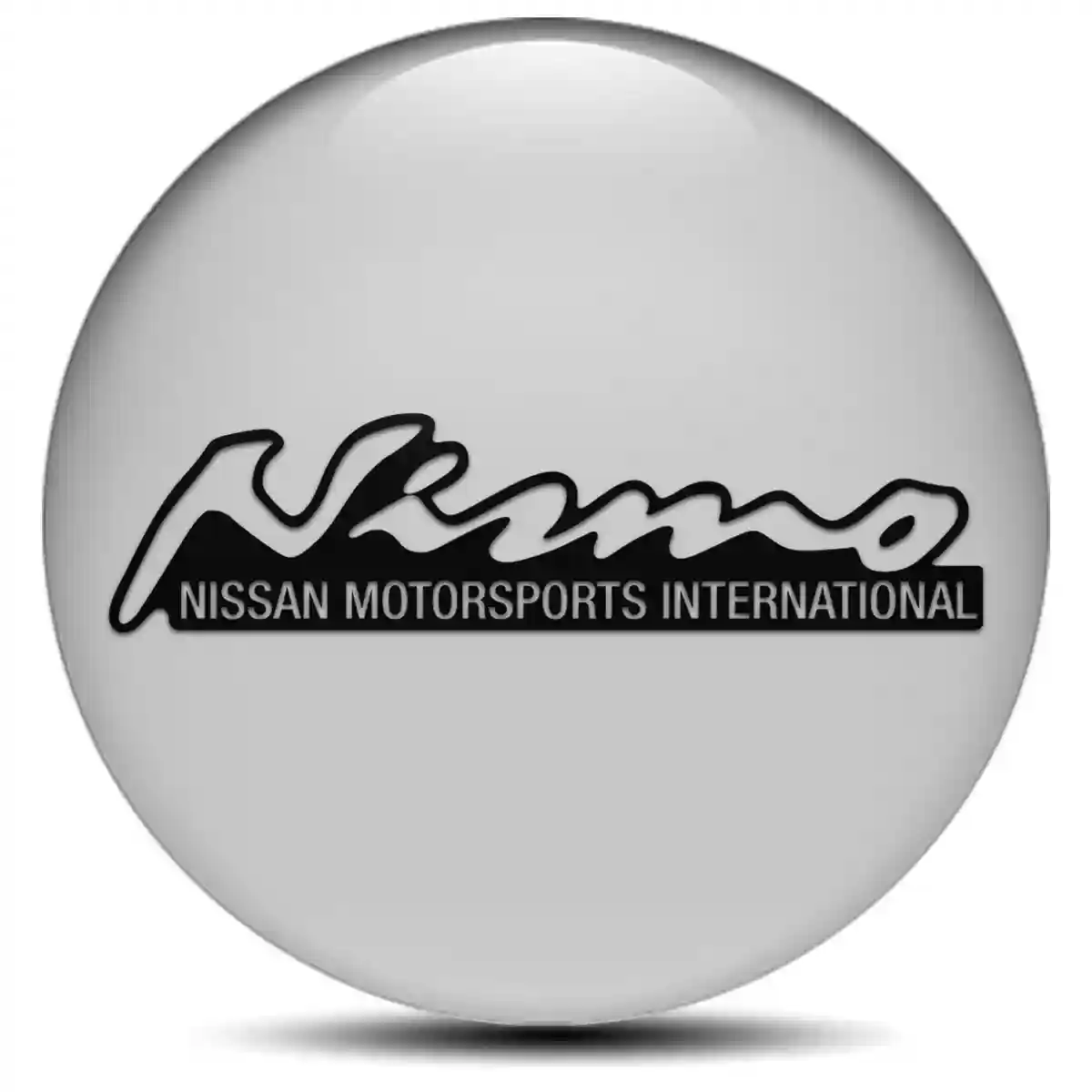 Nismo Logo Silicone Emblem Self-Adhesive Signature Grade