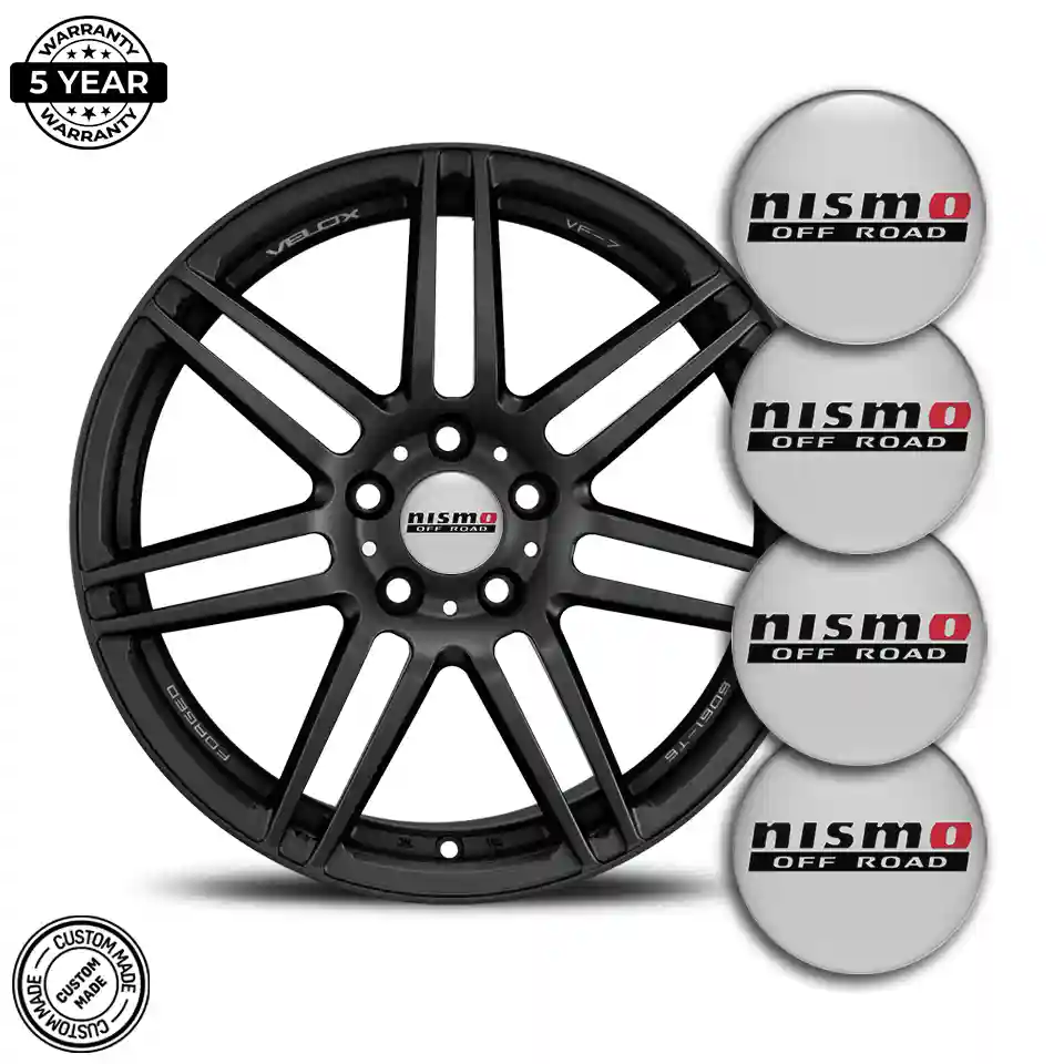Nismo Logo Silicone Emblem Sleek Style