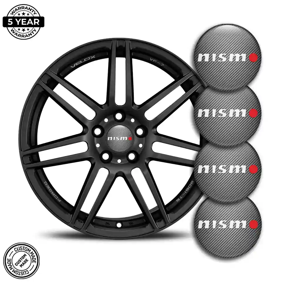 Nismo Logo Silicone Sticker Elite Finish
