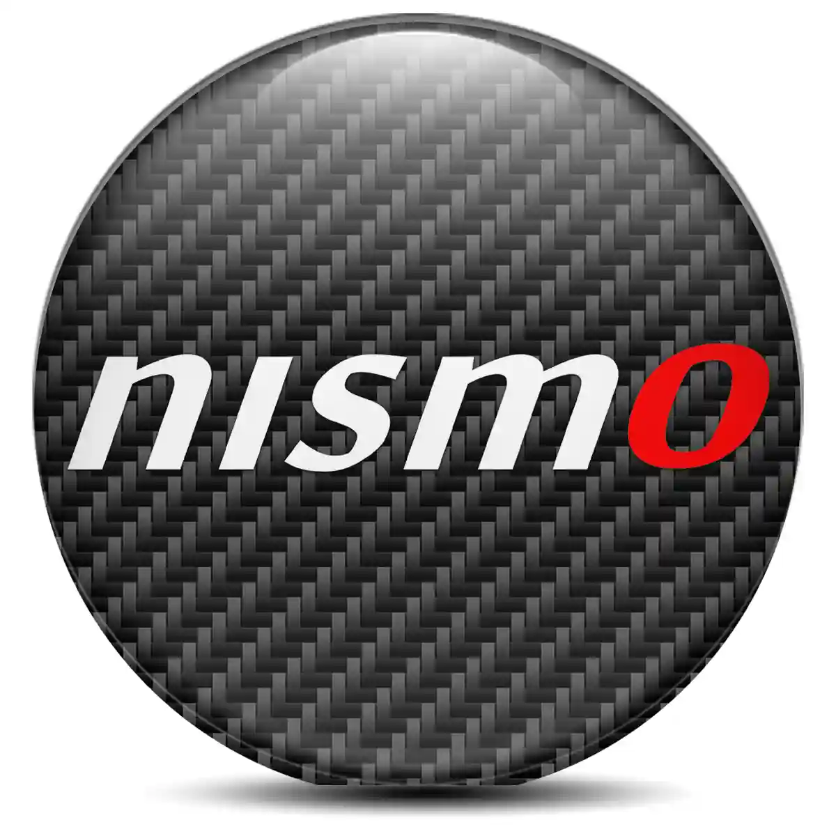 Nismo Logo Silicone Sticker Self-Adhesive Elite Finish