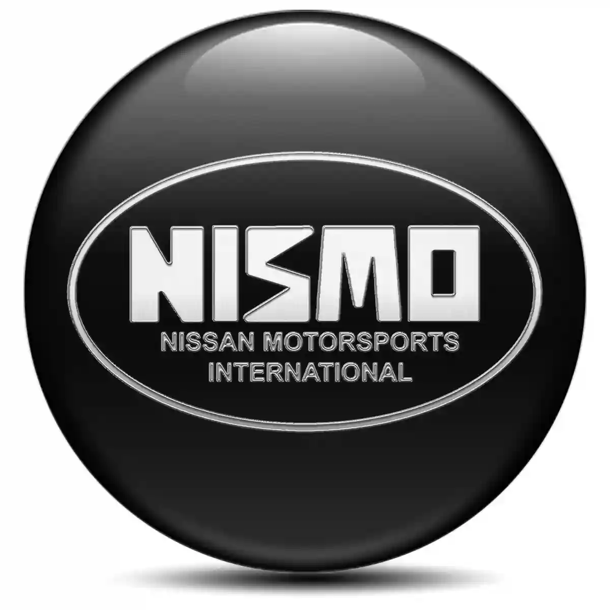 Nismo Logo Silicone Sticker Self-Adhesive Prime Quality