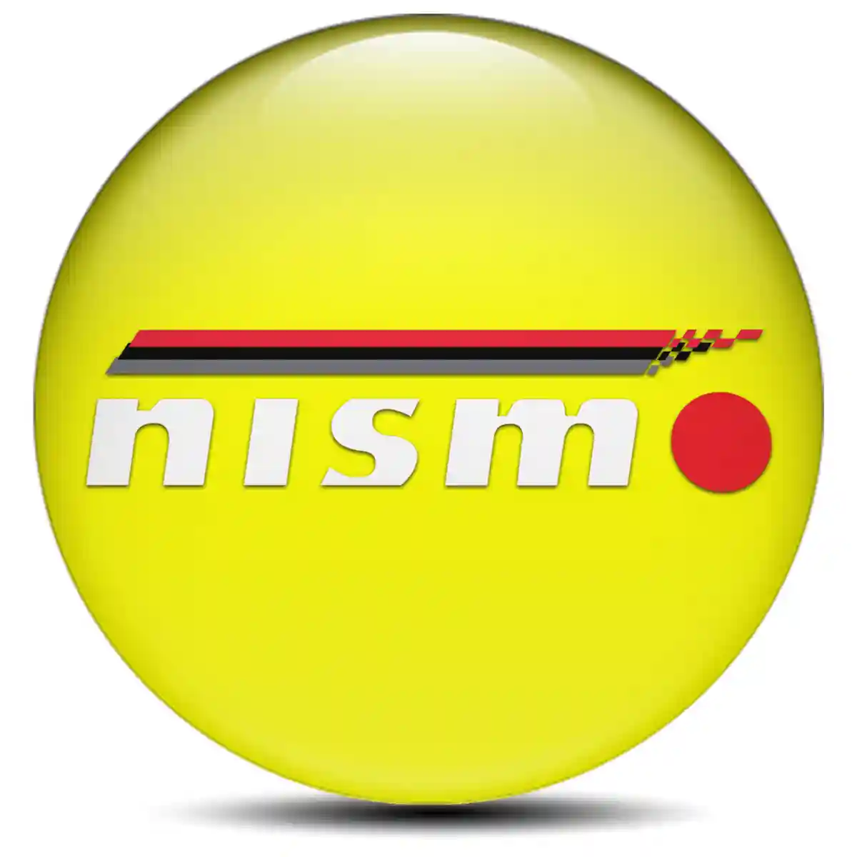 Nismo Logo Silicone Sticker Signature Grade