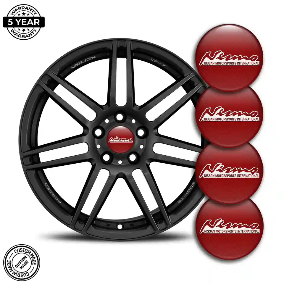 Nismo Silicone Emblem Self-Adhesive Prime Quality