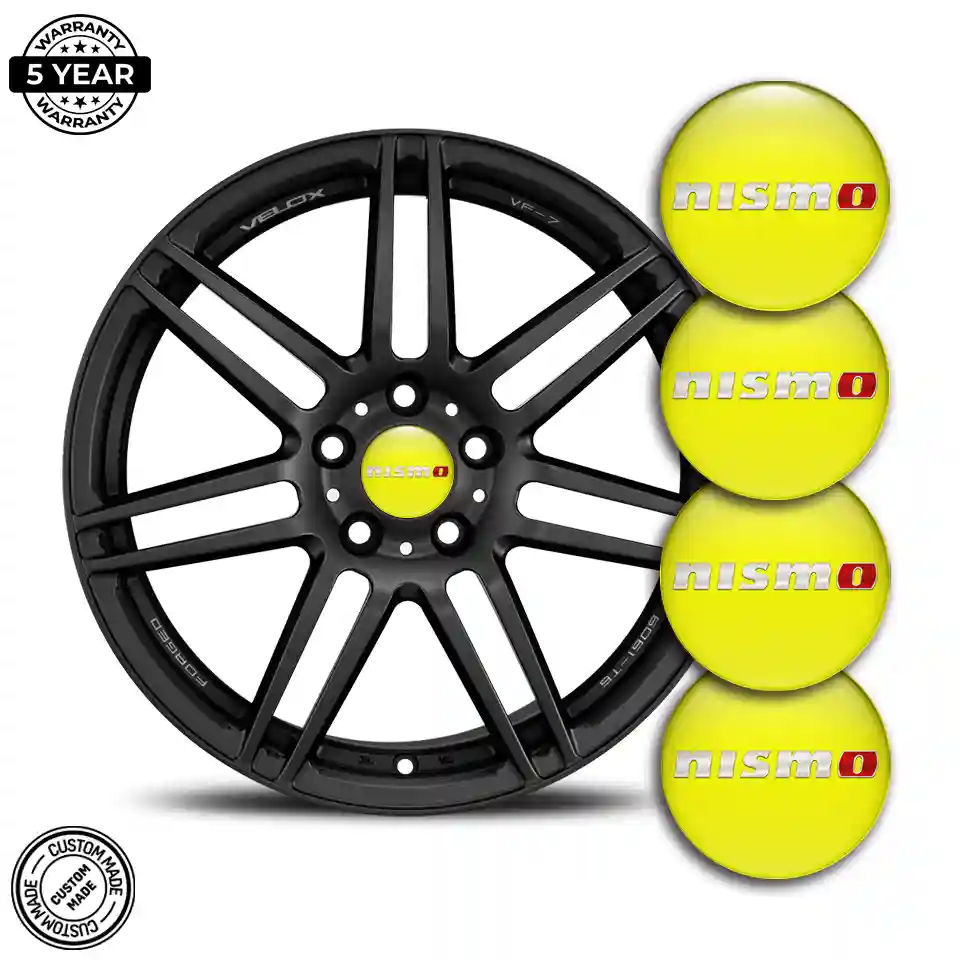 Nismo Silicone Emblem Self-Adhesive Sleek Style