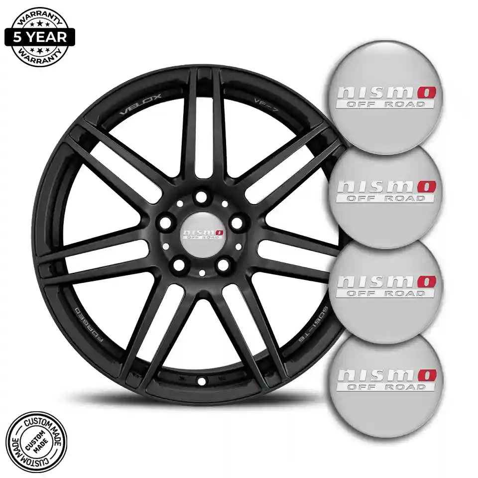 Nismo Silicone Sticker Self-Adhesive Sleek Style