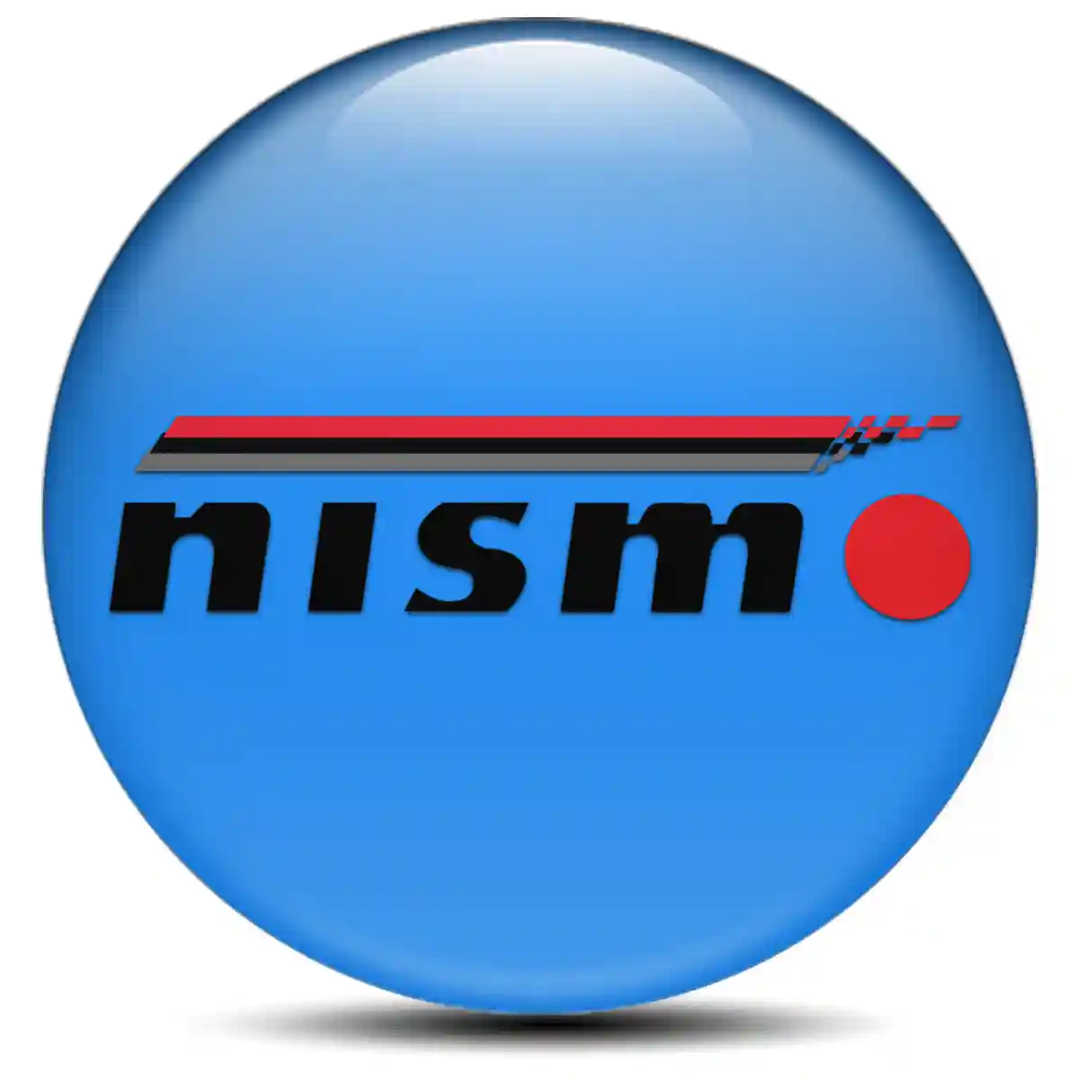 Nismo Wheel Emblem Self-Adhesive Prestige Line