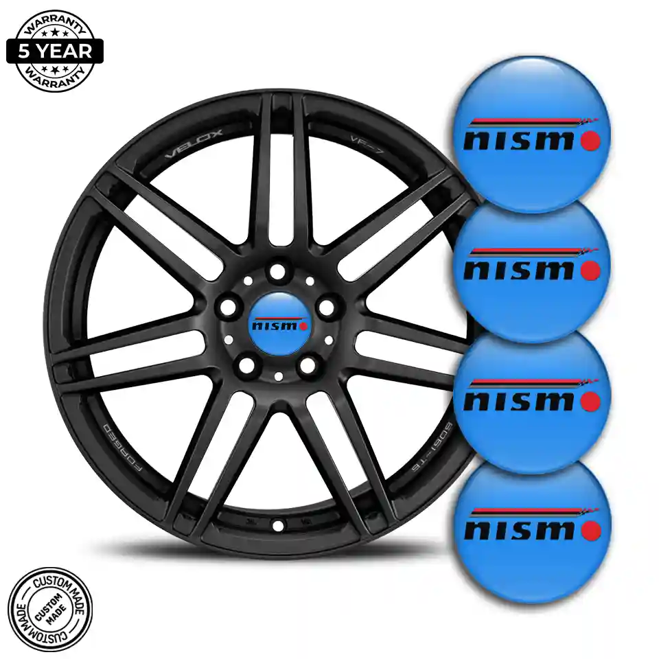 Nismo Wheel Emblem Self-Adhesive Prestige Line