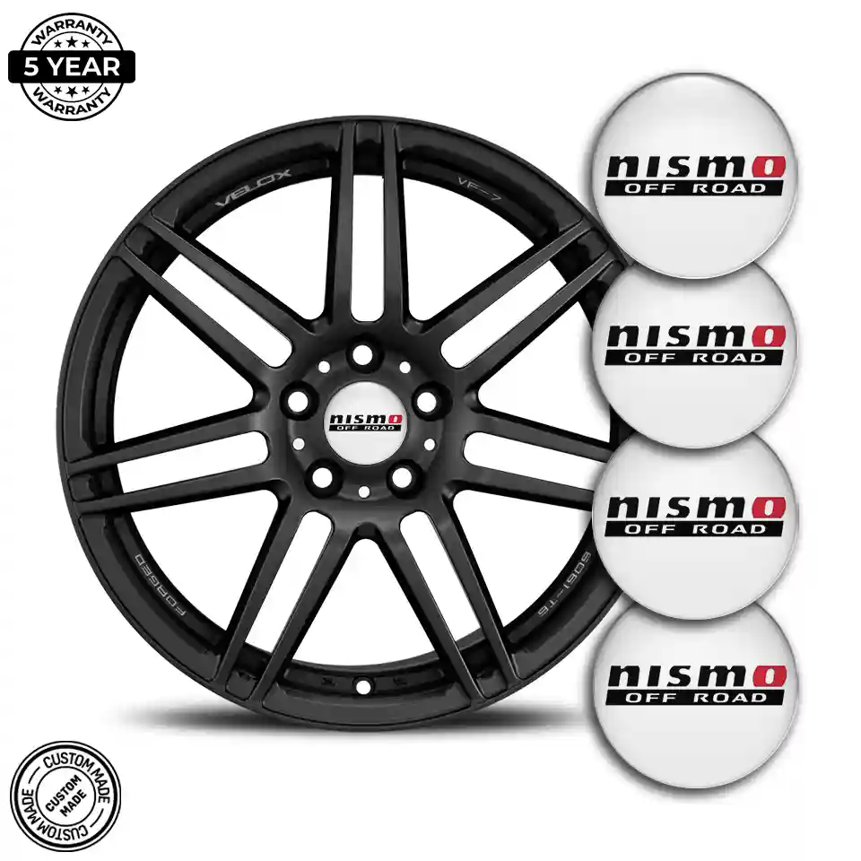 Nismo Wheel Emblem Self-Adhesive Prime Quality