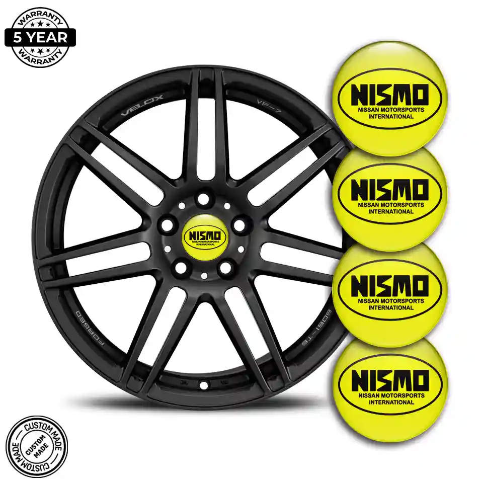 Nismo Wheel Emblem Self-Adhesive Signature Grade