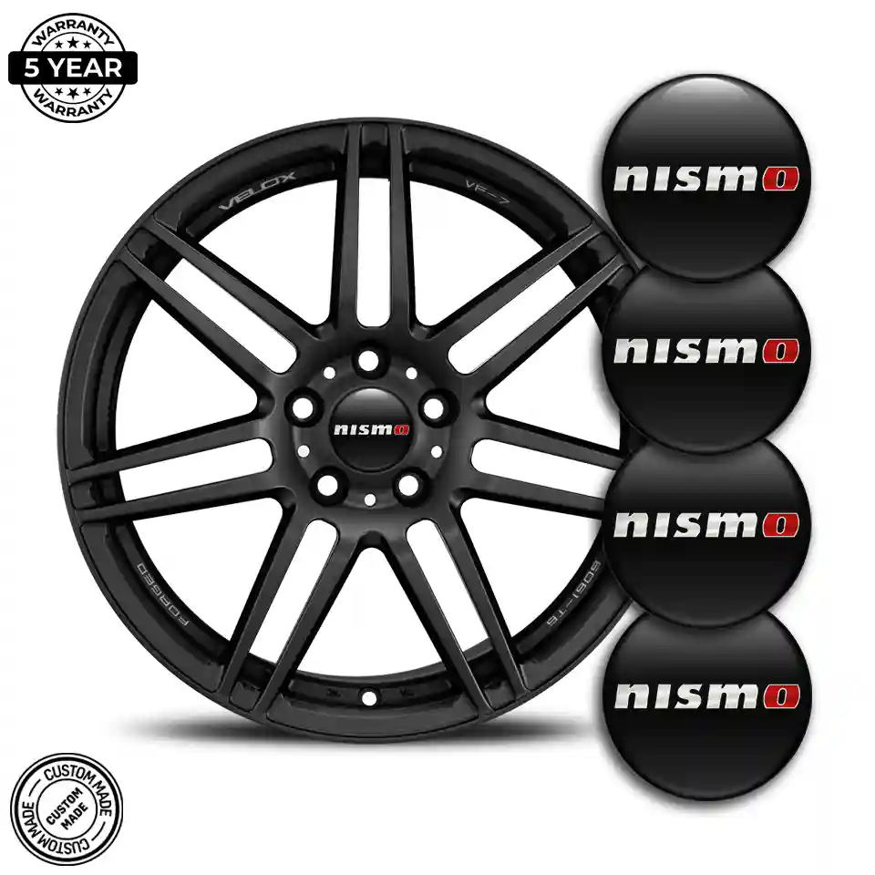Nismo Wheel Emblems Sleek Style
