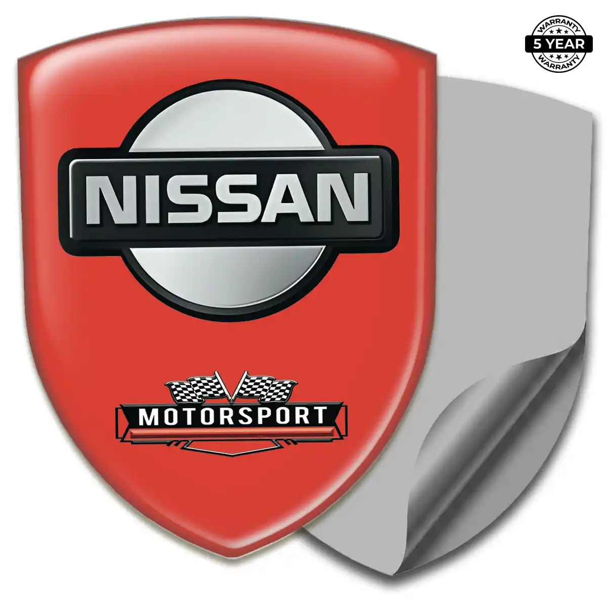 Nissan 3D Badge Sticker Deluxe Edition