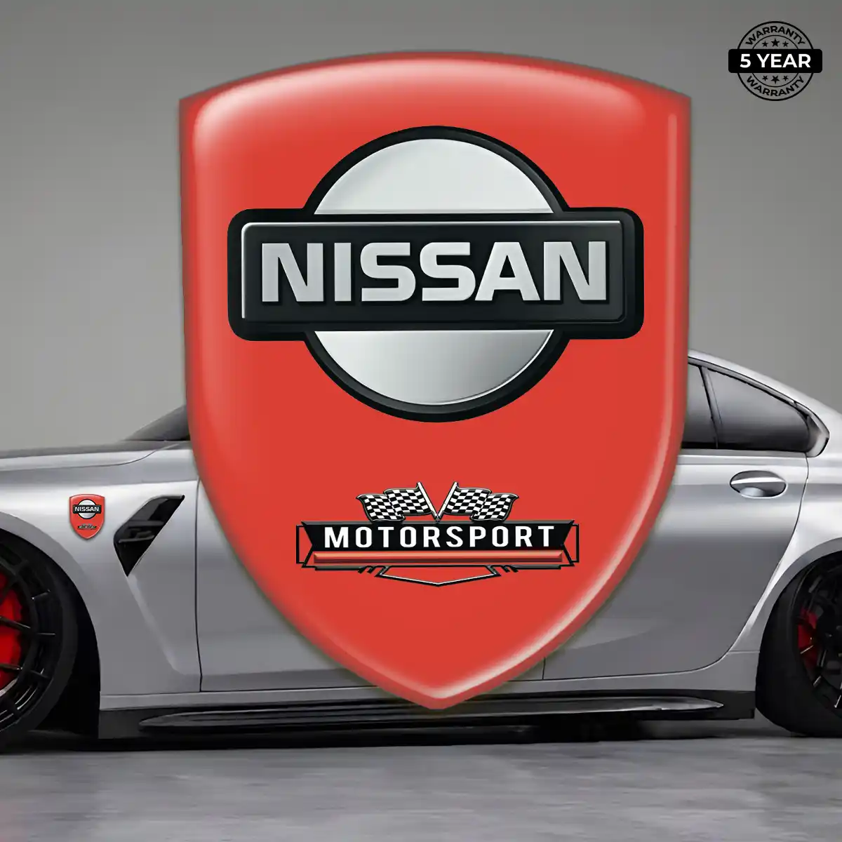 Nissan 3D Badge Sticker Deluxe Edition