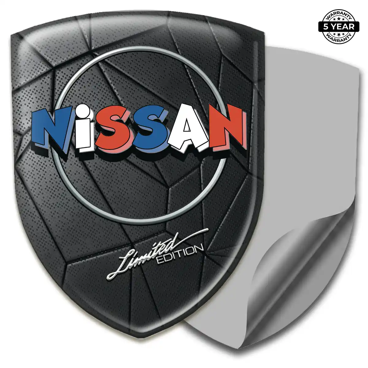 Nissan 3D Badge Sticker Elite Finish