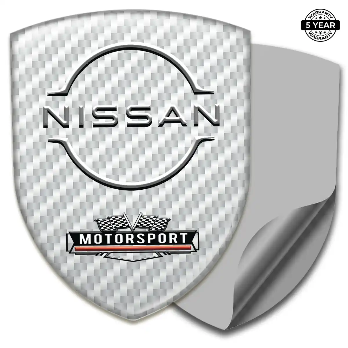 Nissan 3D Badge Sticker Exterior Luxe