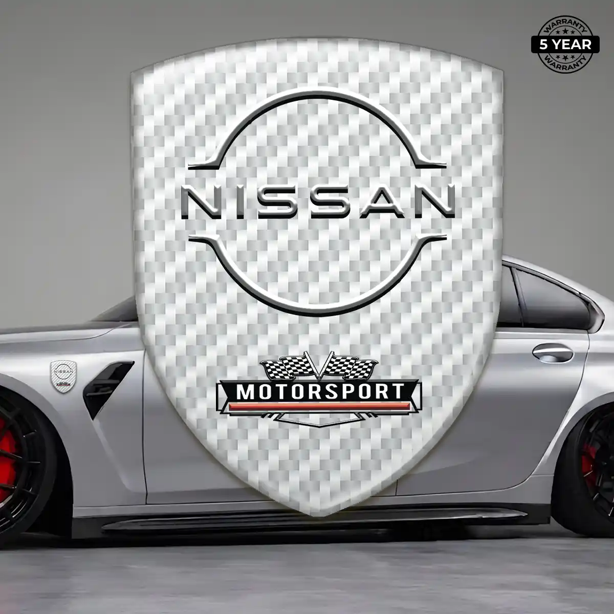 Nissan 3D Badge Sticker Exterior Luxe