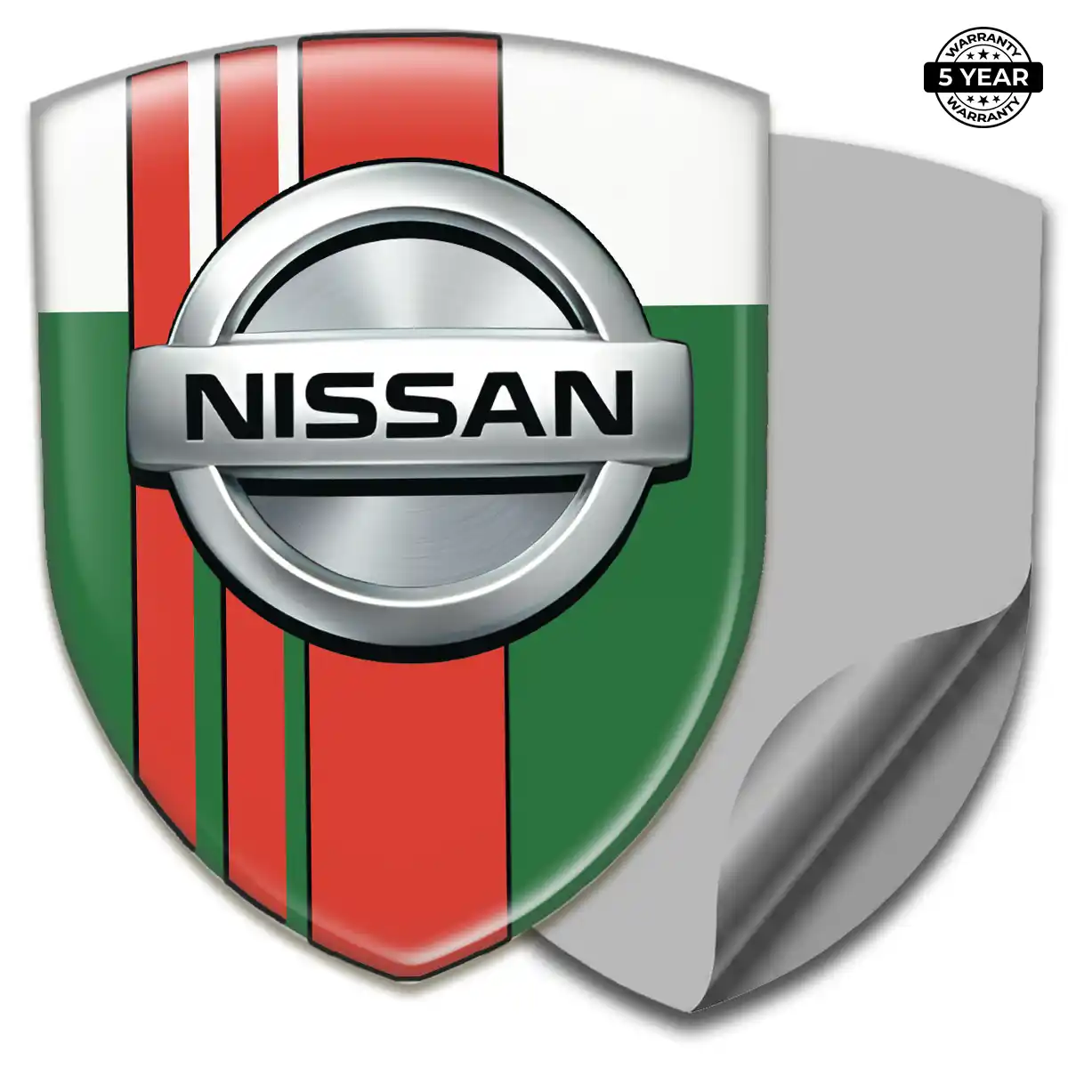 Nissan 3D Badge Sticker Interior Elegance