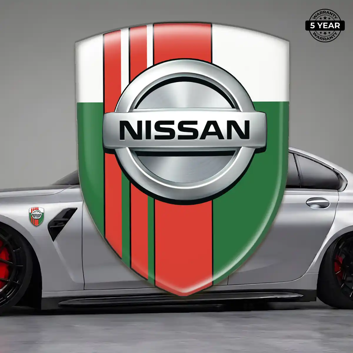 Nissan 3D Badge Sticker Interior Elegance