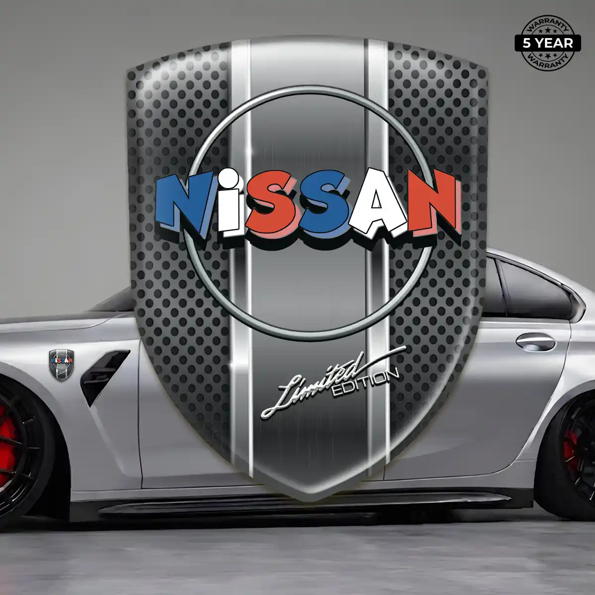 Nissan 3D Badge Sticker Opulent Line
