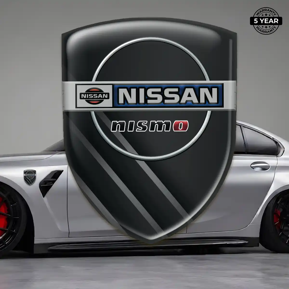 Nissan 3D Badge Sticker Prime Quality