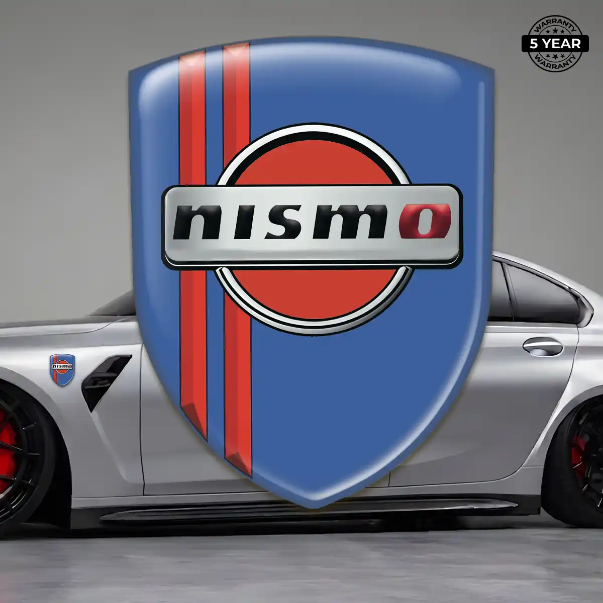 Nissan 3D Badge Sticker Resin Elite
