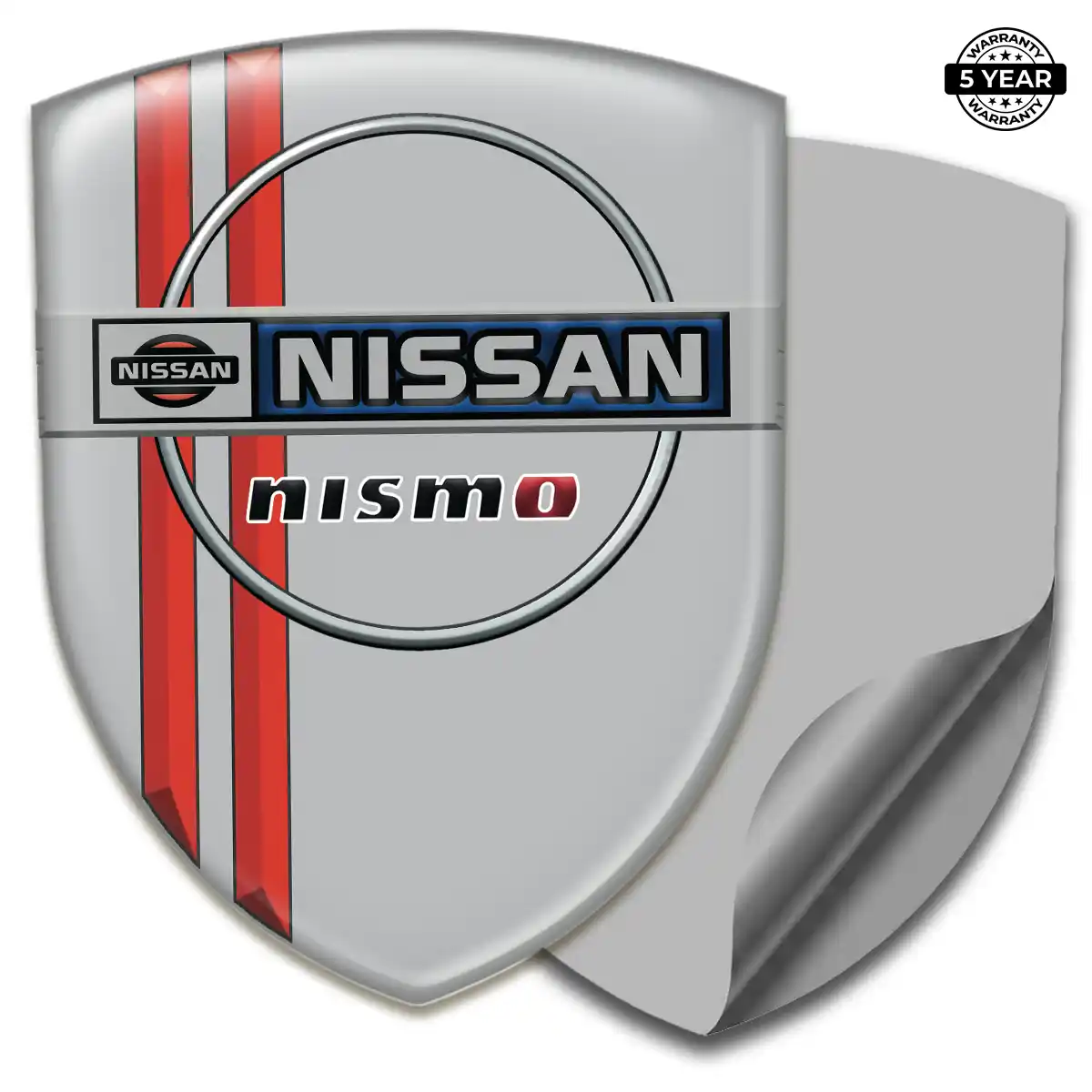 Nissan 3D Badge Sticker Resin Luxe