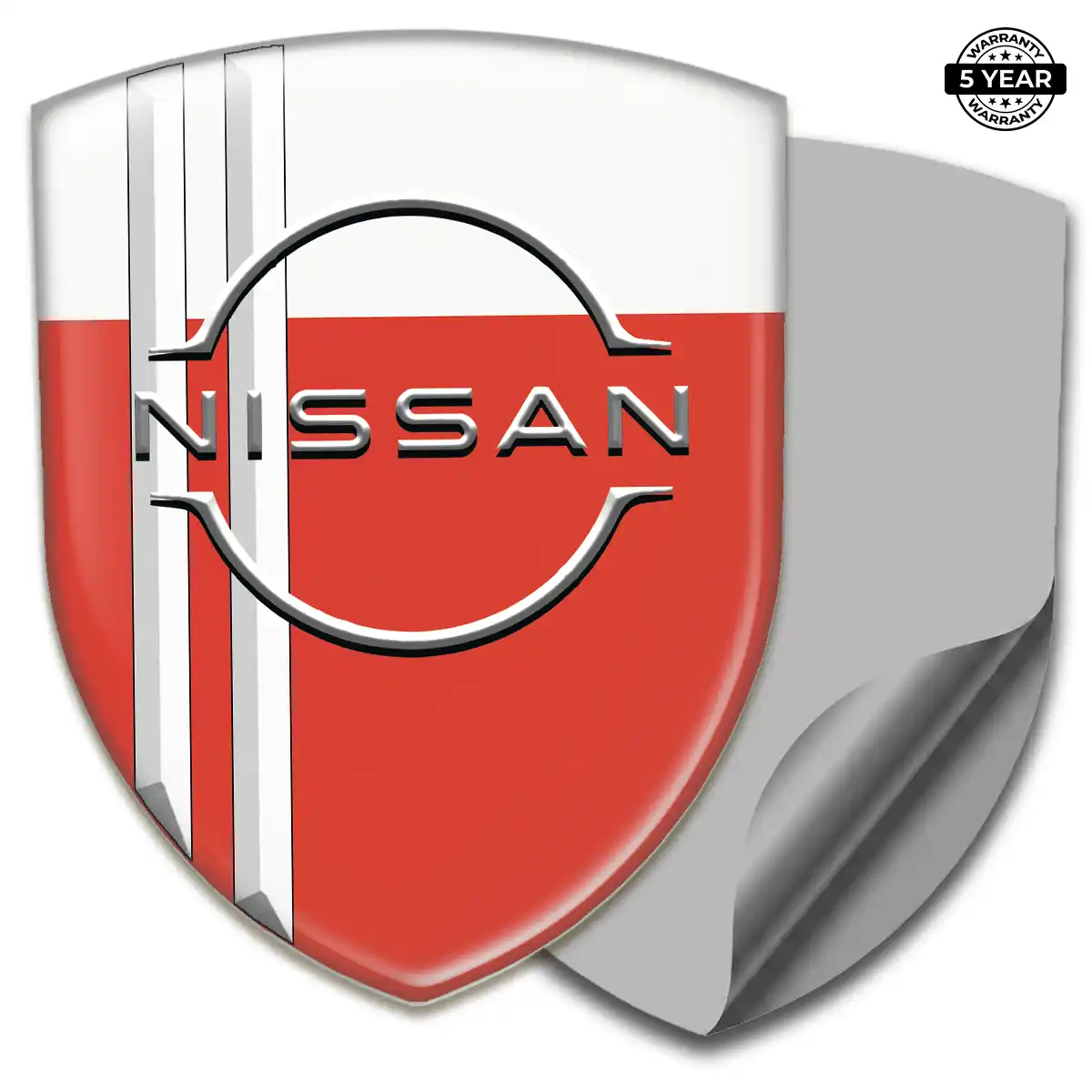 Nissan 3D Badge Sticker Street Tuning