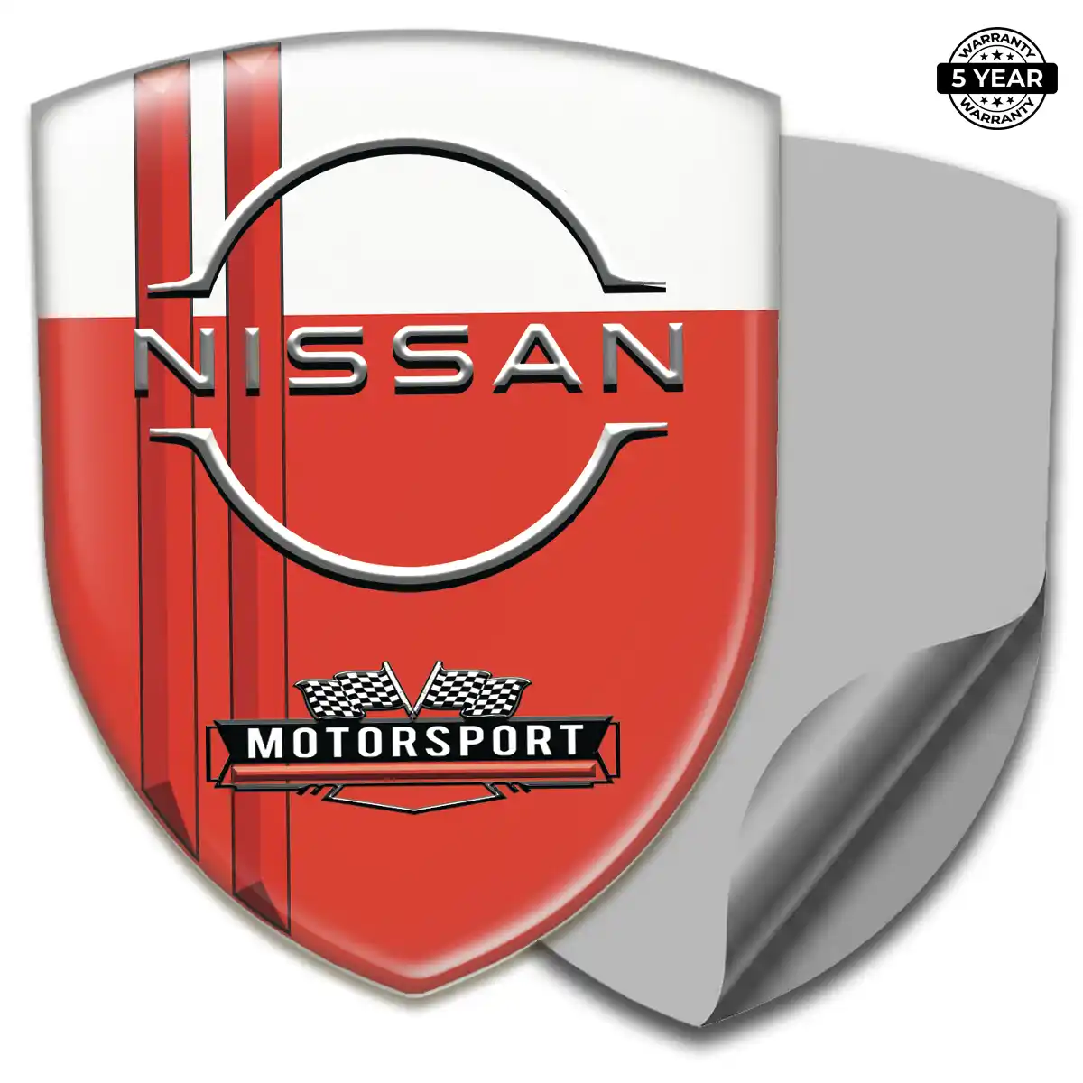 Nissan 3D Badge Sticker Superior Craft