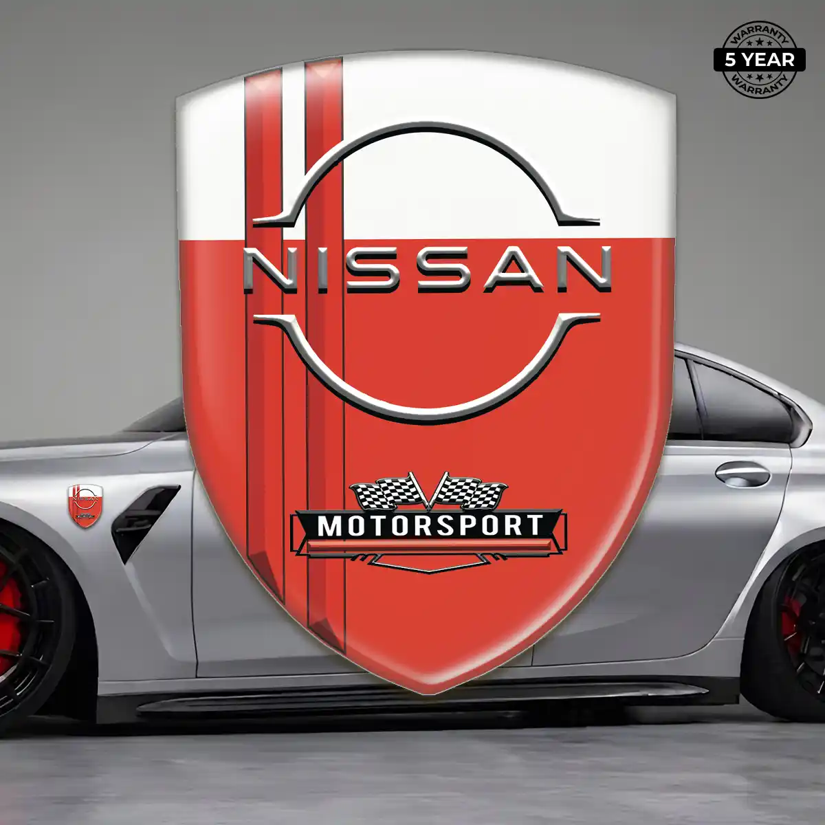 Nissan 3D Badge Sticker Superior Craft