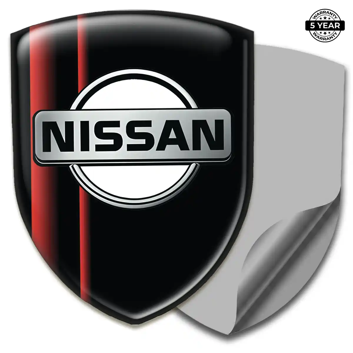 Nissan 3D Domed Sticker Cabin Style