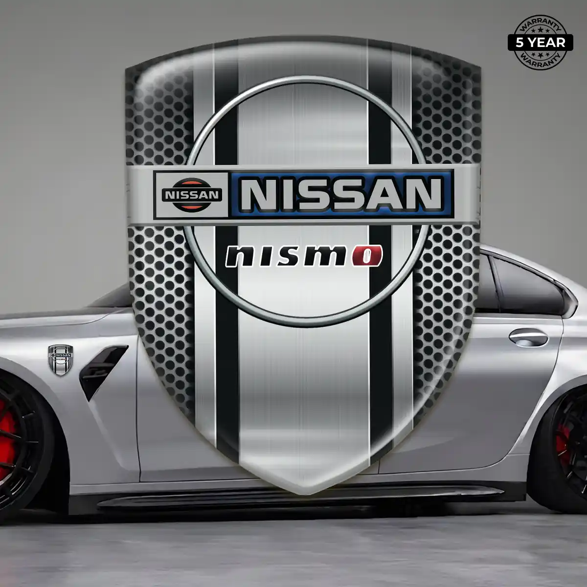 Nissan 3D Domed Sticker Deluxe Edition