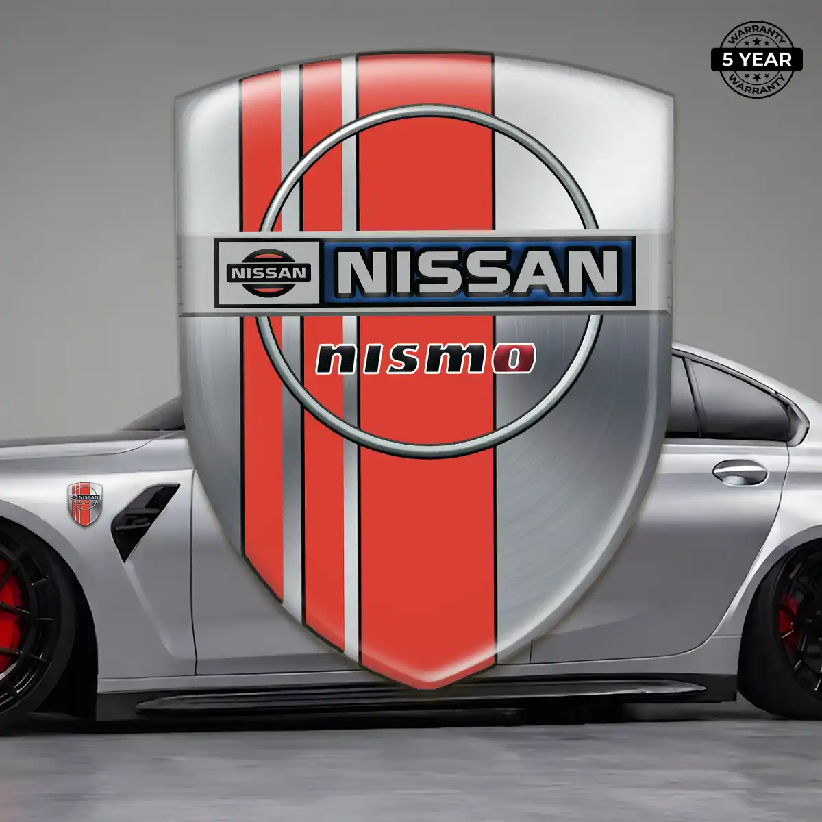 Nissan 3D Domed Sticker Elite Finish