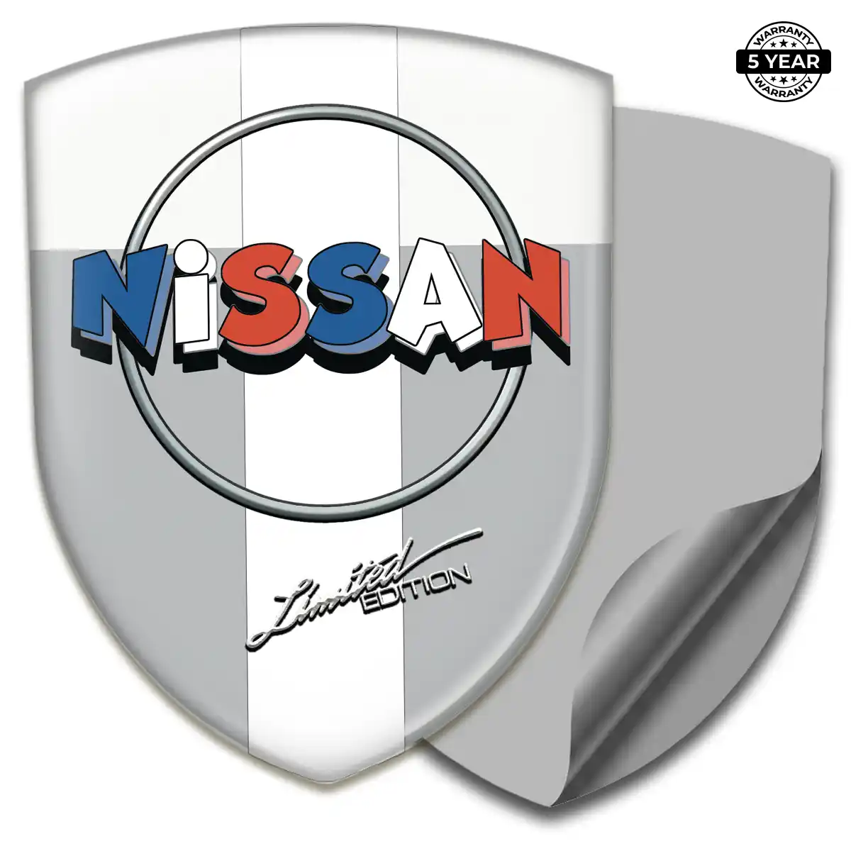 Nissan 3D Domed Sticker Exterior Luxe