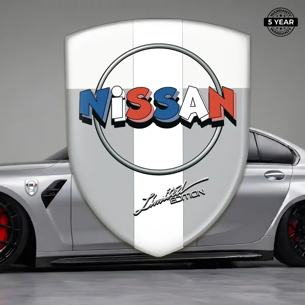 Nissan 3D Domed Sticker Exterior Luxe