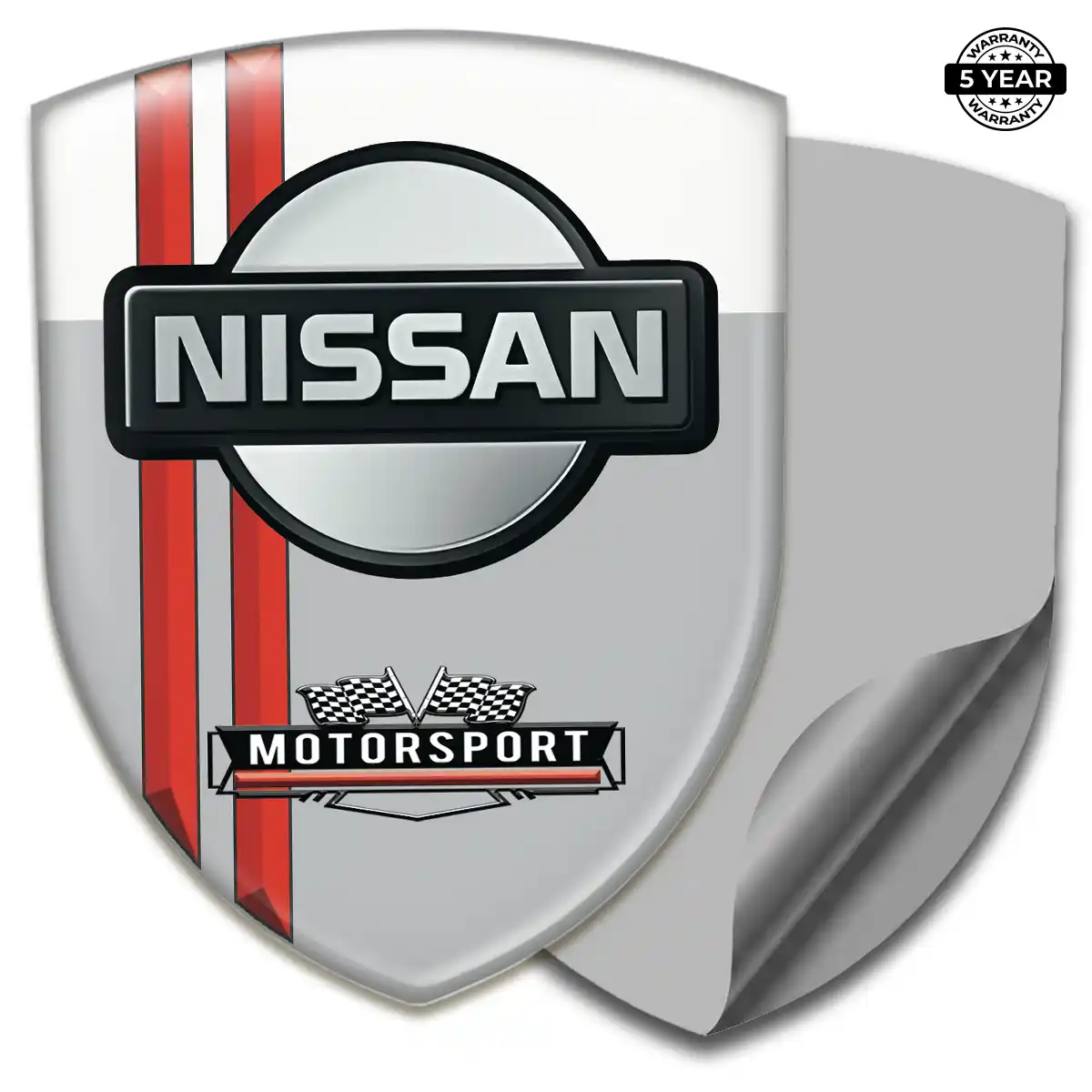 Nissan 3D Domed Sticker Interior Elegance