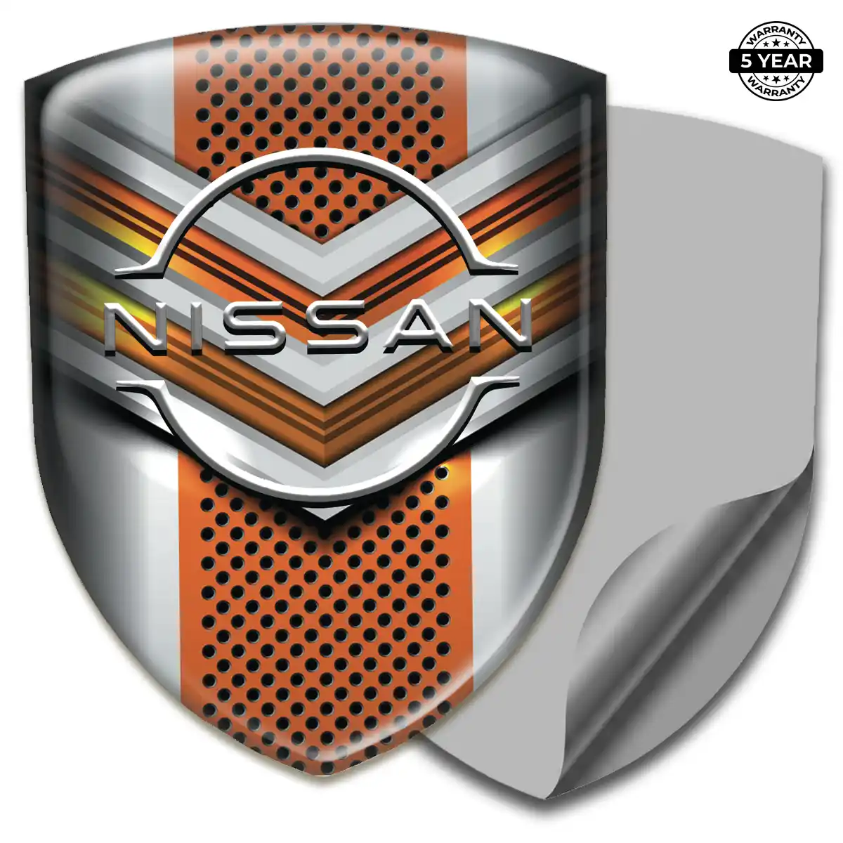 Nissan 3D Domed Sticker Interior Luxe