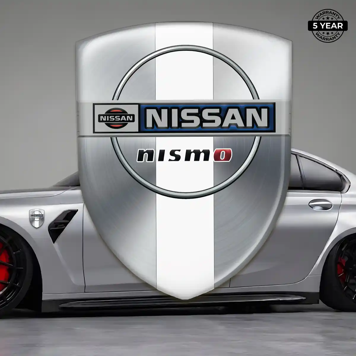 Nissan 3D Domed Sticker Opulent Line