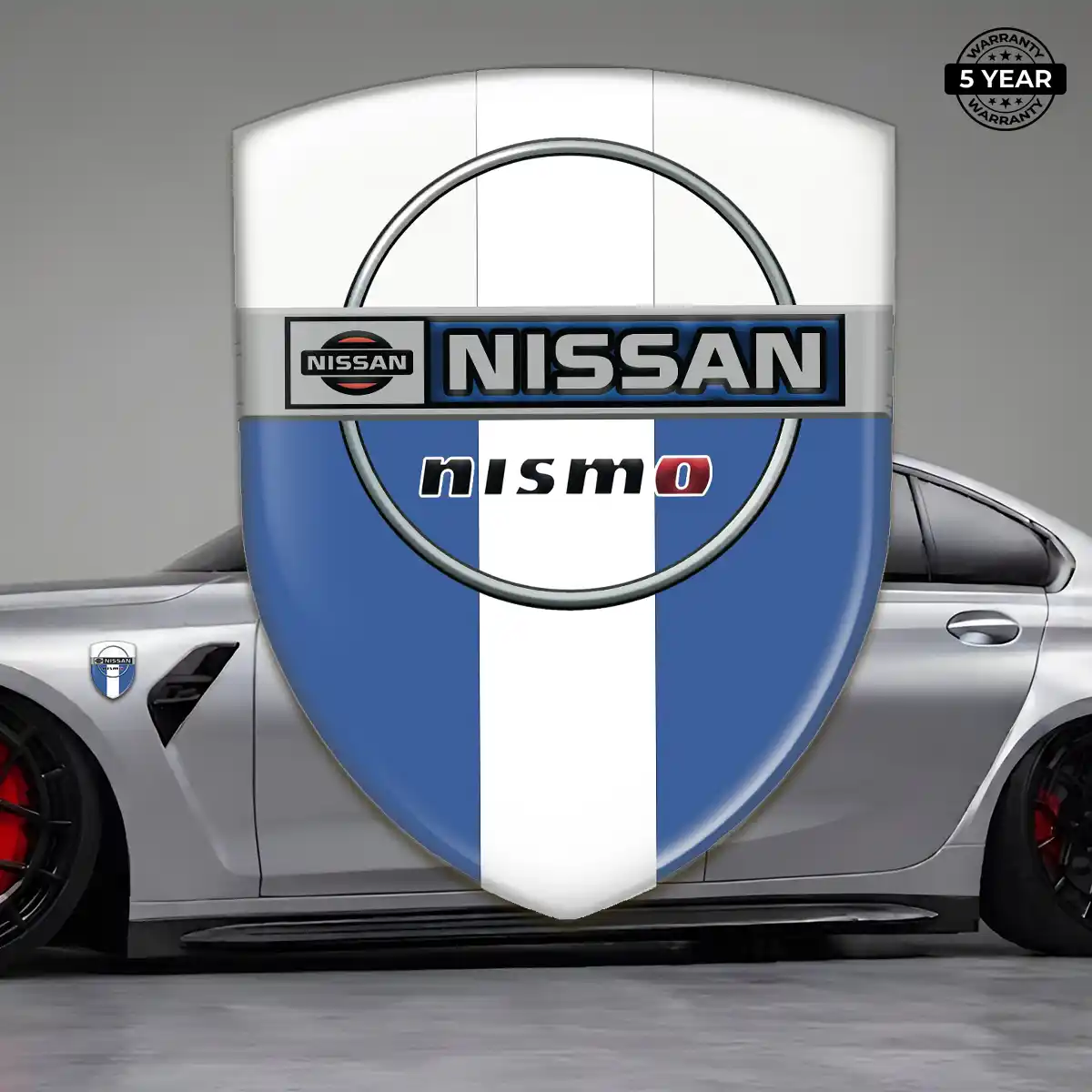 Nissan 3D Domed Sticker Performance Style