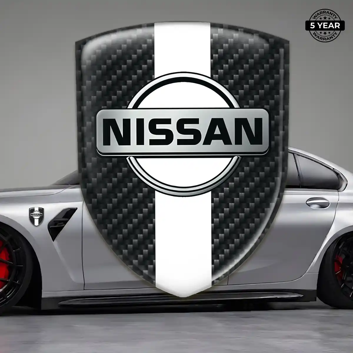 Nissan 3D Domed Sticker Premium Dome
