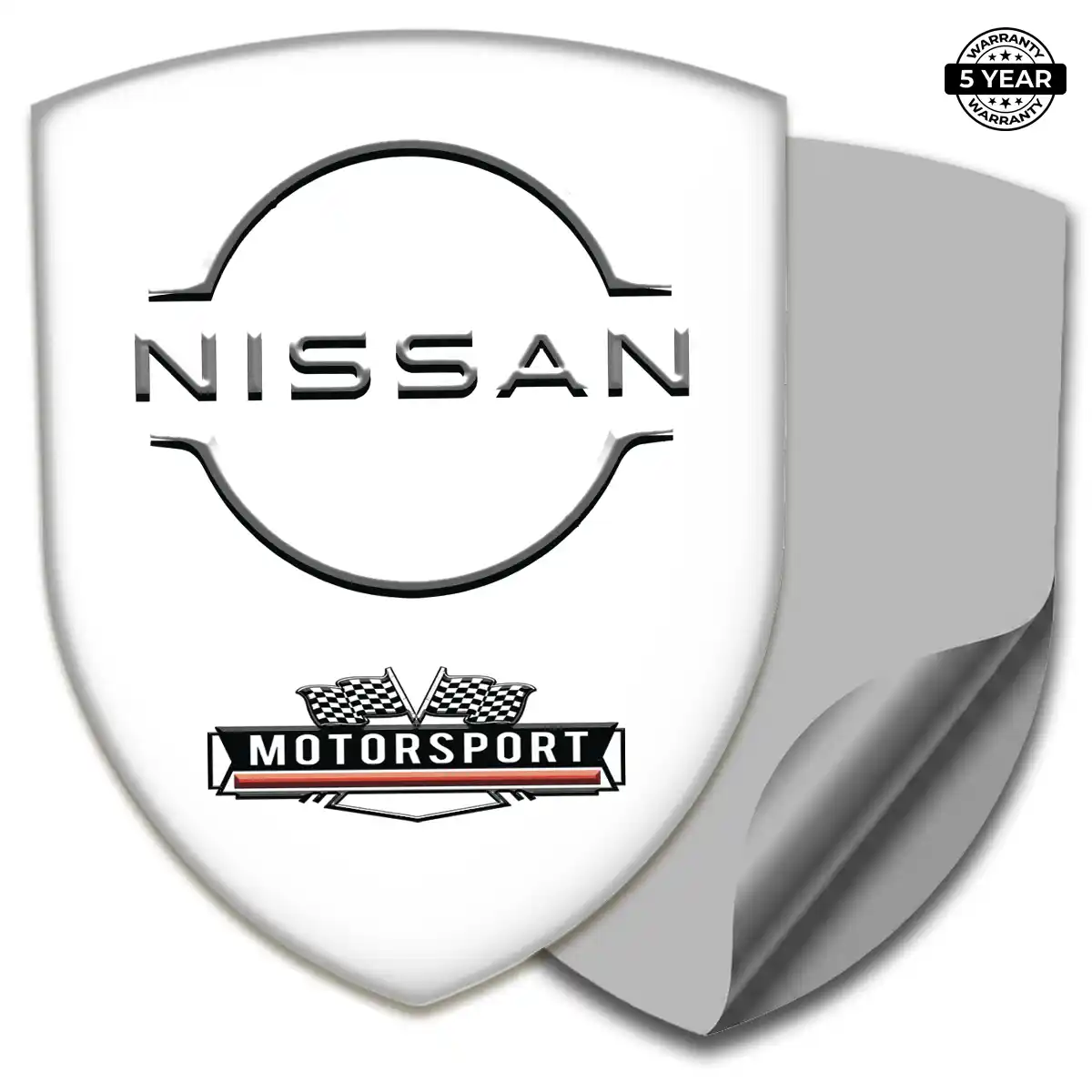 Nissan 3D Domed Sticker Prestige Line